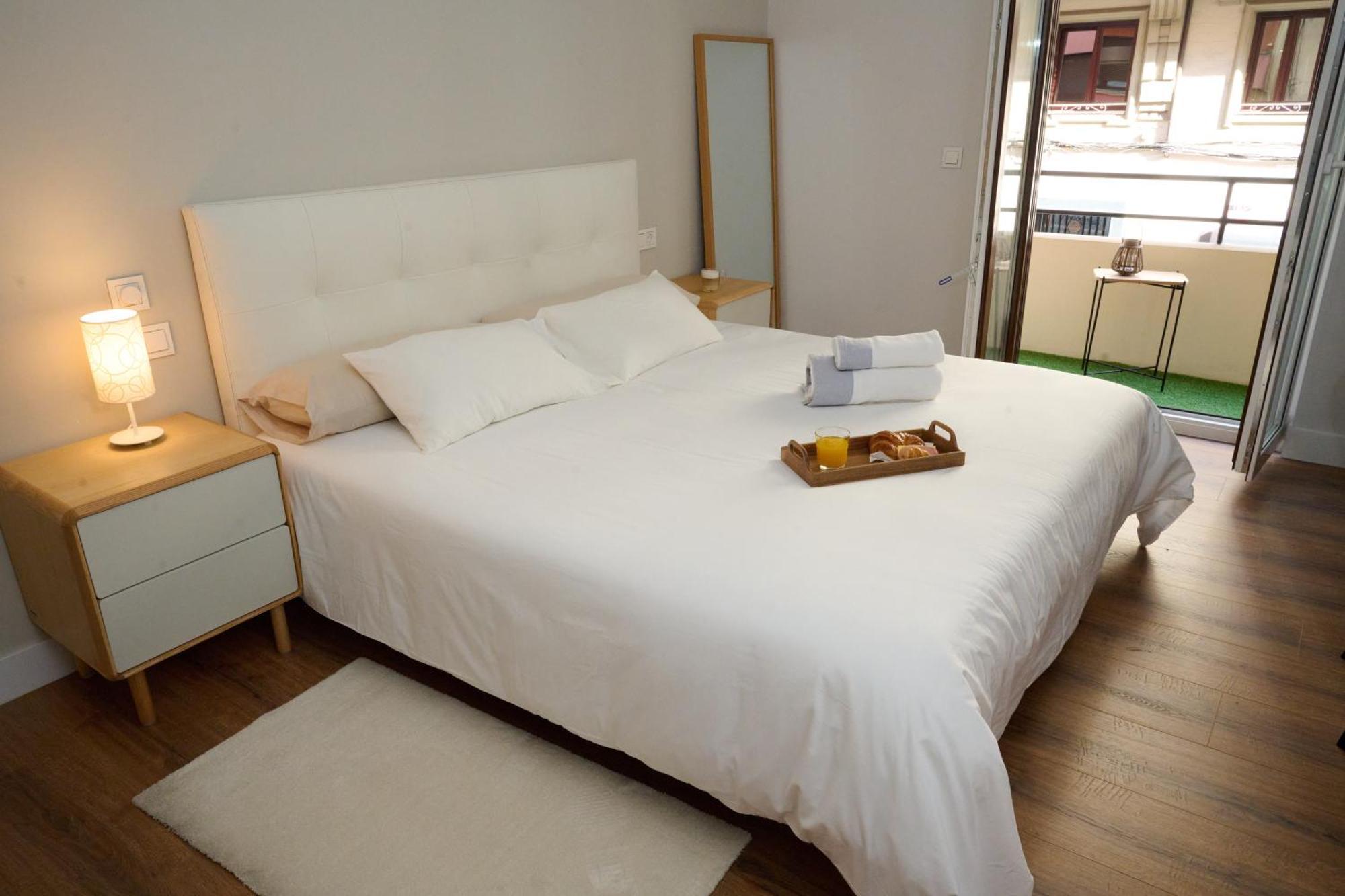 Apartamento Nuevo Lujoso Suites Centro Bilbao Wifi ,Parking Gratis Dış mekan fotoğraf
